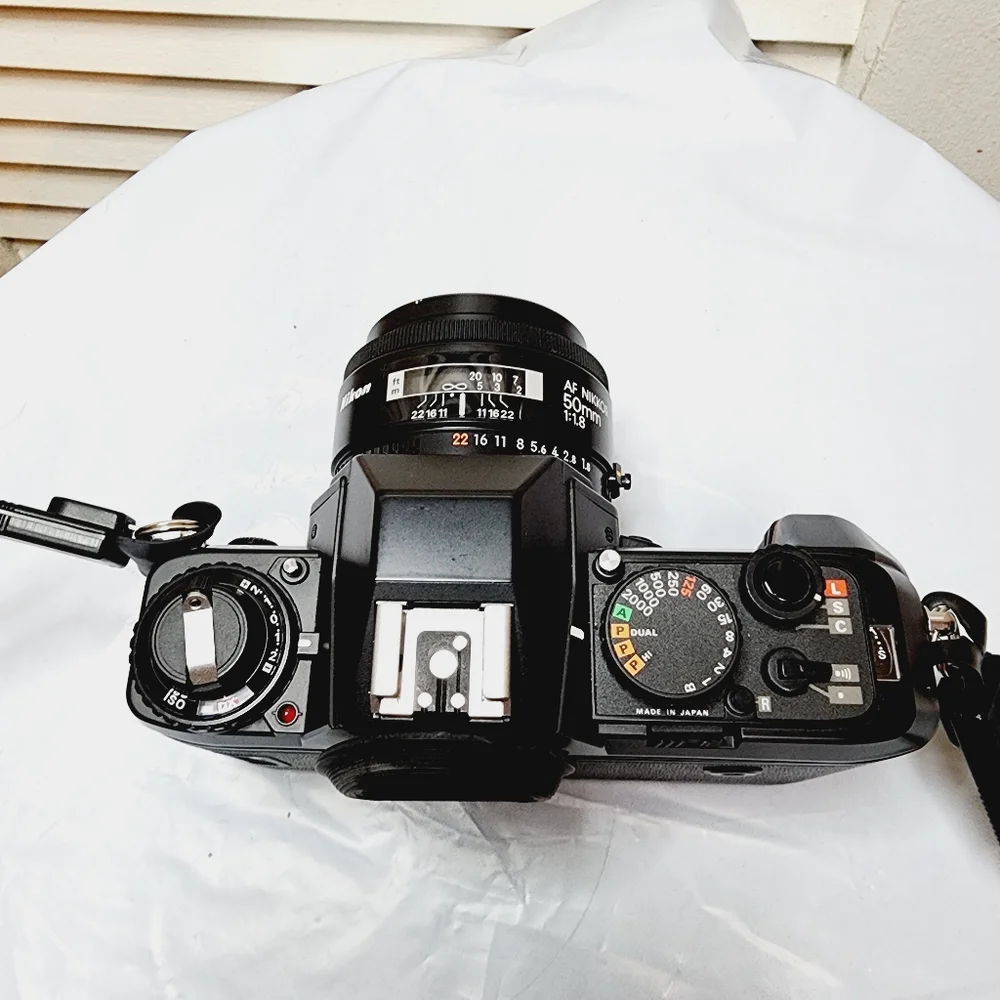 Vintage Like New Nikon N2020 AF Camera With AF Nikkor 50mm f/1.8